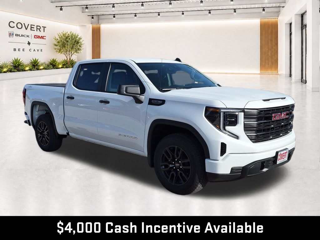 Summit White 2026 GMC Sierra 1500 Pickup Truck Four-Wheel Drive Automatic