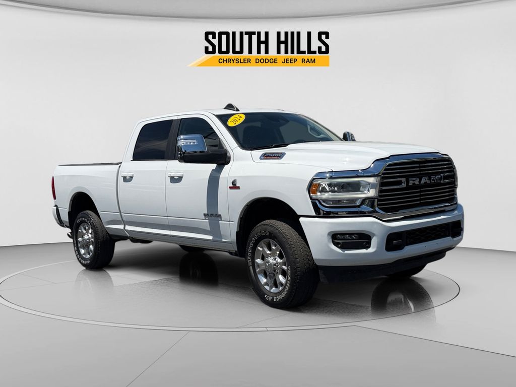 2024 Ram 2500 Laramie White at Luther Ford