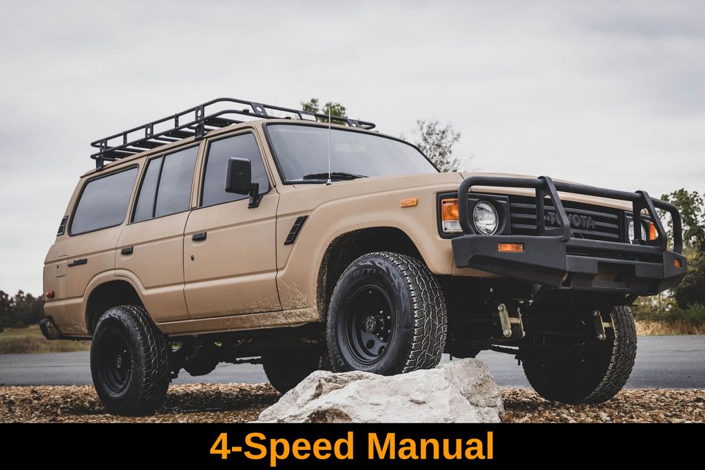 Brown (Tan) 1982 Toyota Land Cruiser SUV / Crossover  4-Speed Manual