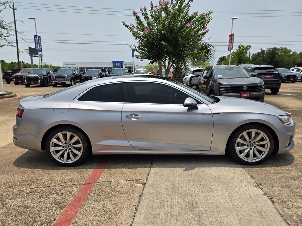 2018 Audi A5 2.0T Premium Plus Silver at DeMontrond Automotive Group