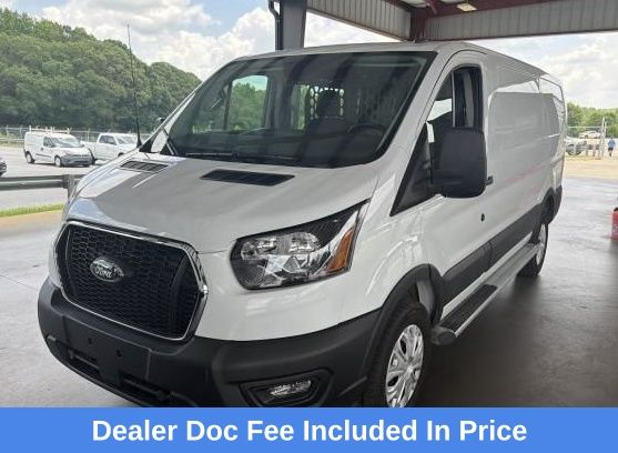Oxford White 2025 Ford Transit Cargo Van Rear-Wheel Drive