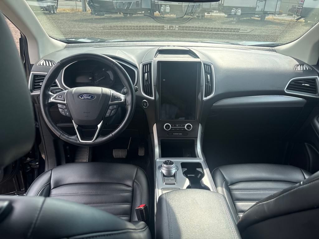 2021 Black Metallic Ford Edge SEL AWD SUV