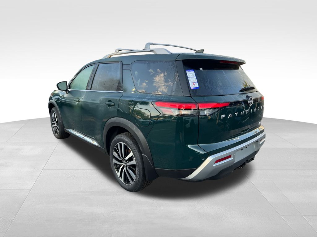 2025 Obsidian Green Pearl Nissan Pathfinder Platinum 4X4 SUV