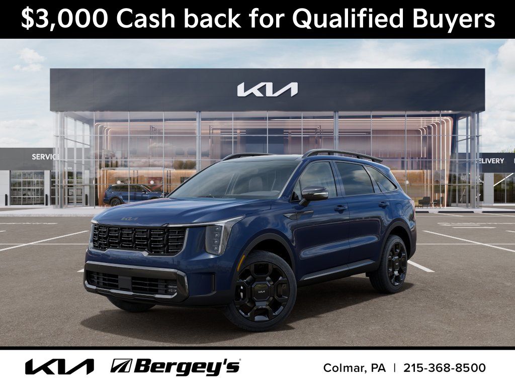 Midnight Lake Blue 2026 Kia Sorento SUV / Crossover All-Wheel Drive 8-Speed Dual Clutch