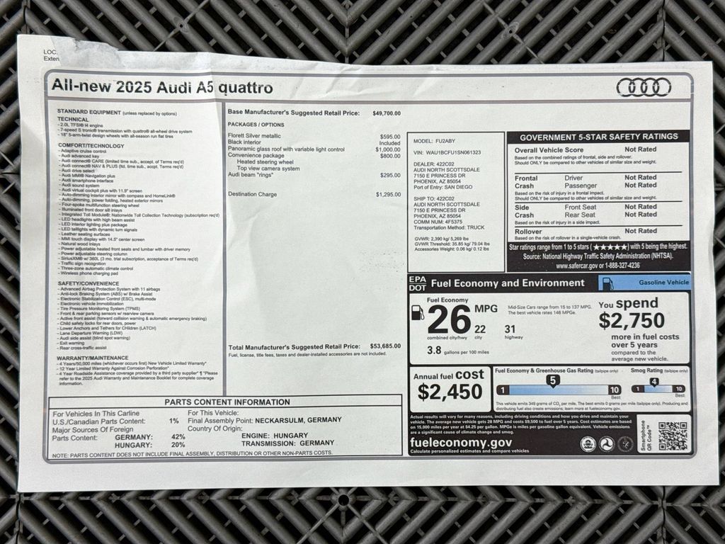 Thumbnail: 2025 Audi A5 - 9