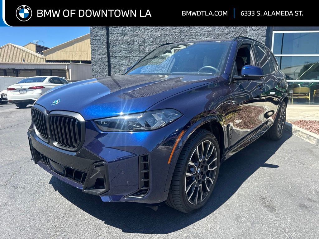 Tanzanite Blue II Metallic 2026 BMW X5 SUV / Crossover All-Wheel Drive 8-Speed Automatic