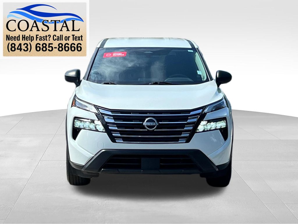 2024 Nissan Rogue S White at Coastal Chevrolet Cadillac