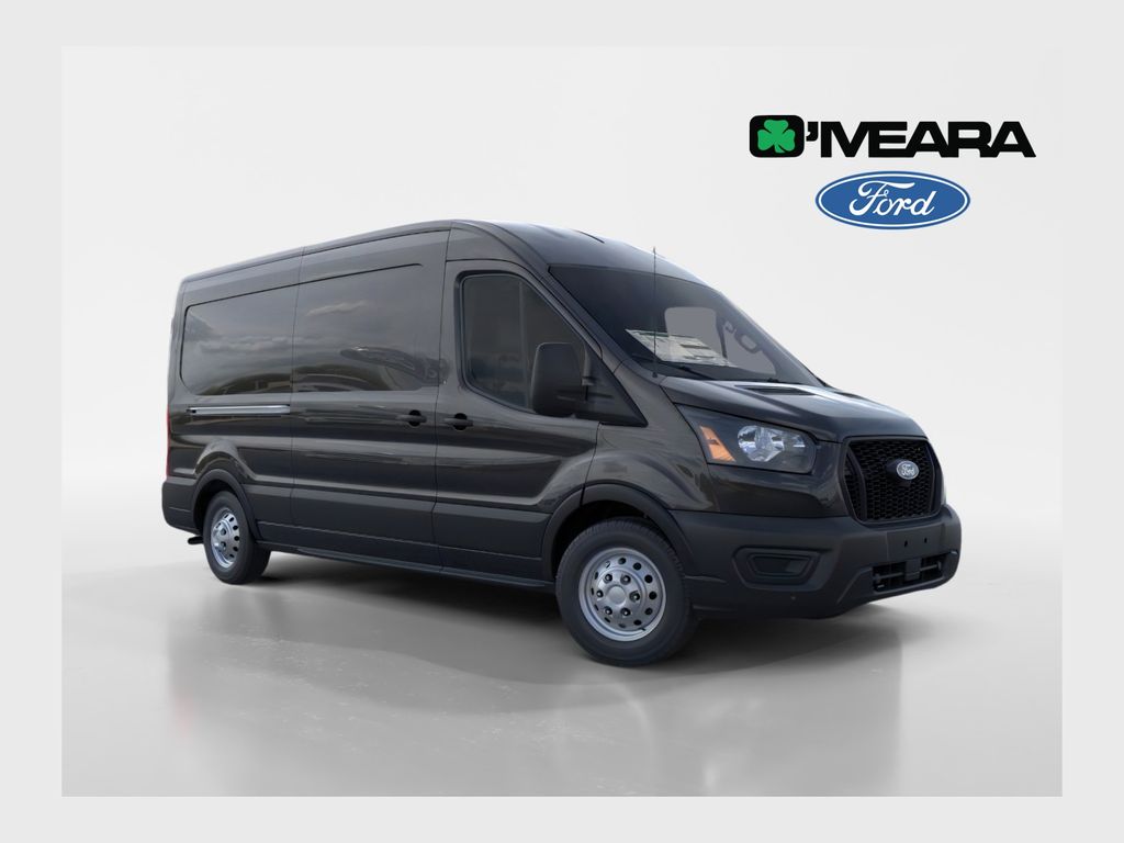 Agate Black Metallic 2026 Ford Transit Cargo Van All-Wheel Drive 