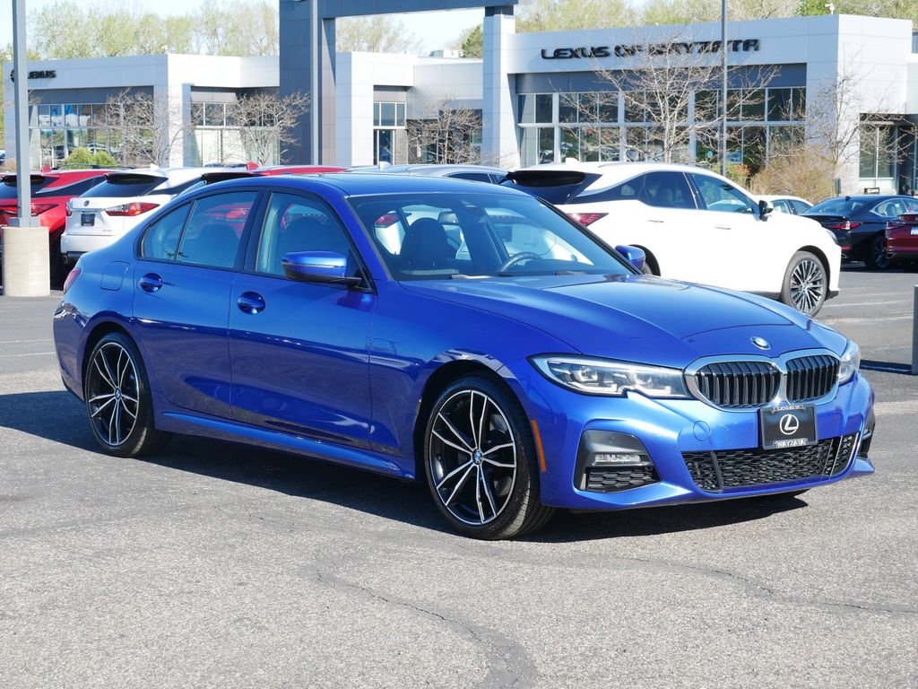 Portimao Blue Metallic 2020 BMW 3 Series 330i xDrive Sedan AWD Sedan All-Wheel Drive 8-Speed Automatic