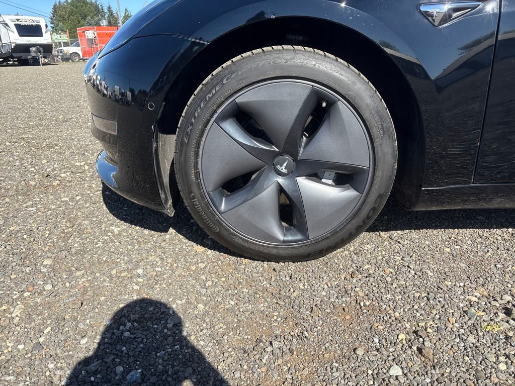 2018 Black Tesla Model 3 Long Range RWD Sedan
