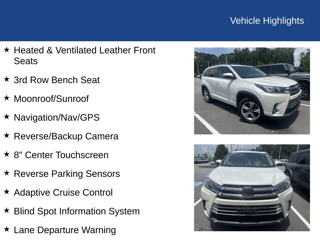 2018 Toyota Highlander Limited