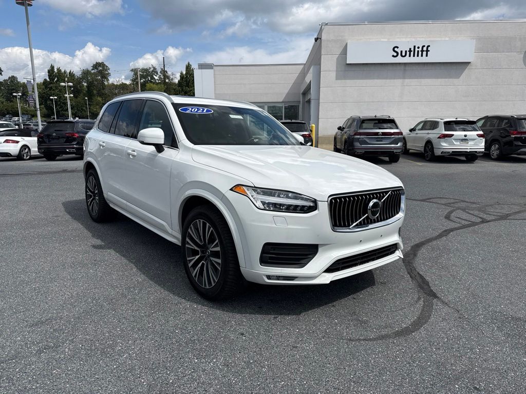2021 Volvo XC90 T6 Momentum White at Subaru and VW of Moon Township