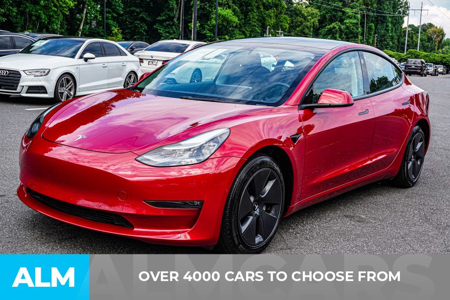Used 2022 Tesla Model 3 Long Range with VIN 5YJ3E1EB8NF178634 for sale in Union City, GA