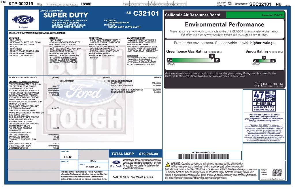 2025 Ford F-350SD XLT