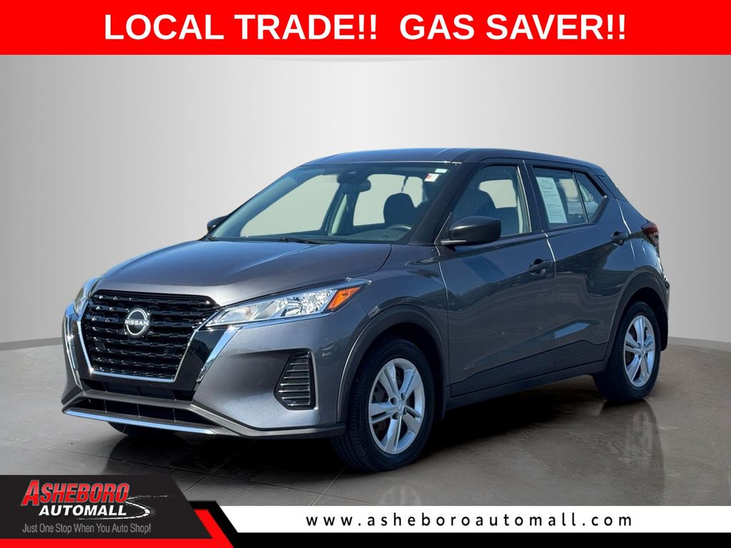 Gray (Gun Metallic) 2023 Nissan Kicks SUV / Crossover Front-Wheel Drive Continuously Variable Transmission