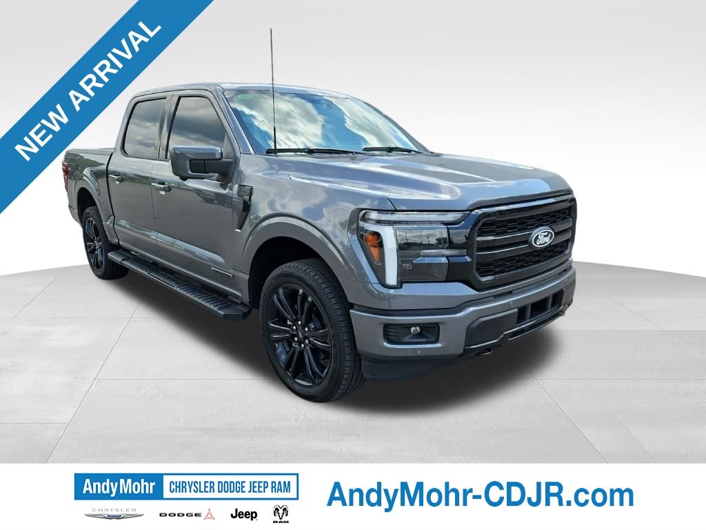 Gray Metallic 2025 Ford F-150 Pickup Truck Four-Wheel Drive Automatic
