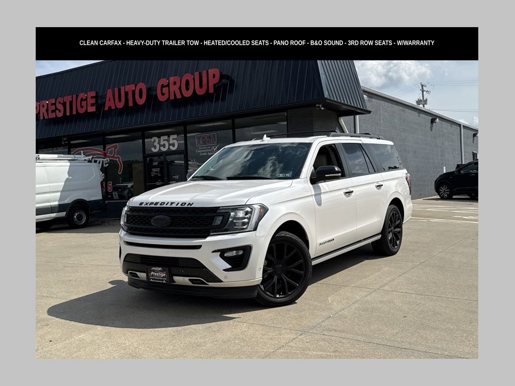White Platinum Metallic Tri-Coat 2018 Ford Expedition SUV / Crossover Four-Wheel Drive Automatic