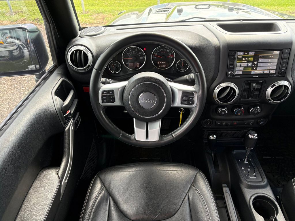 2016 Jeep Wrangler Unlimited Rubicon Black at North Houston Mitsubishi