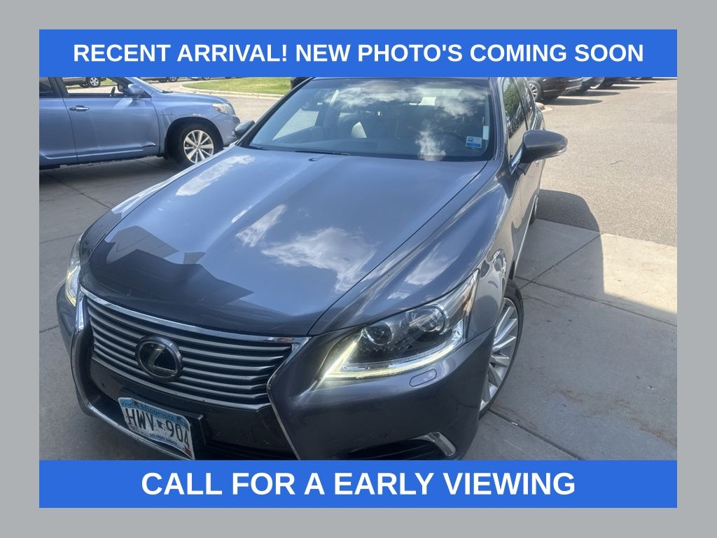 Gray Pearl 2017 Lexus LS Sedan All-Wheel Drive 8-Speed Automatic