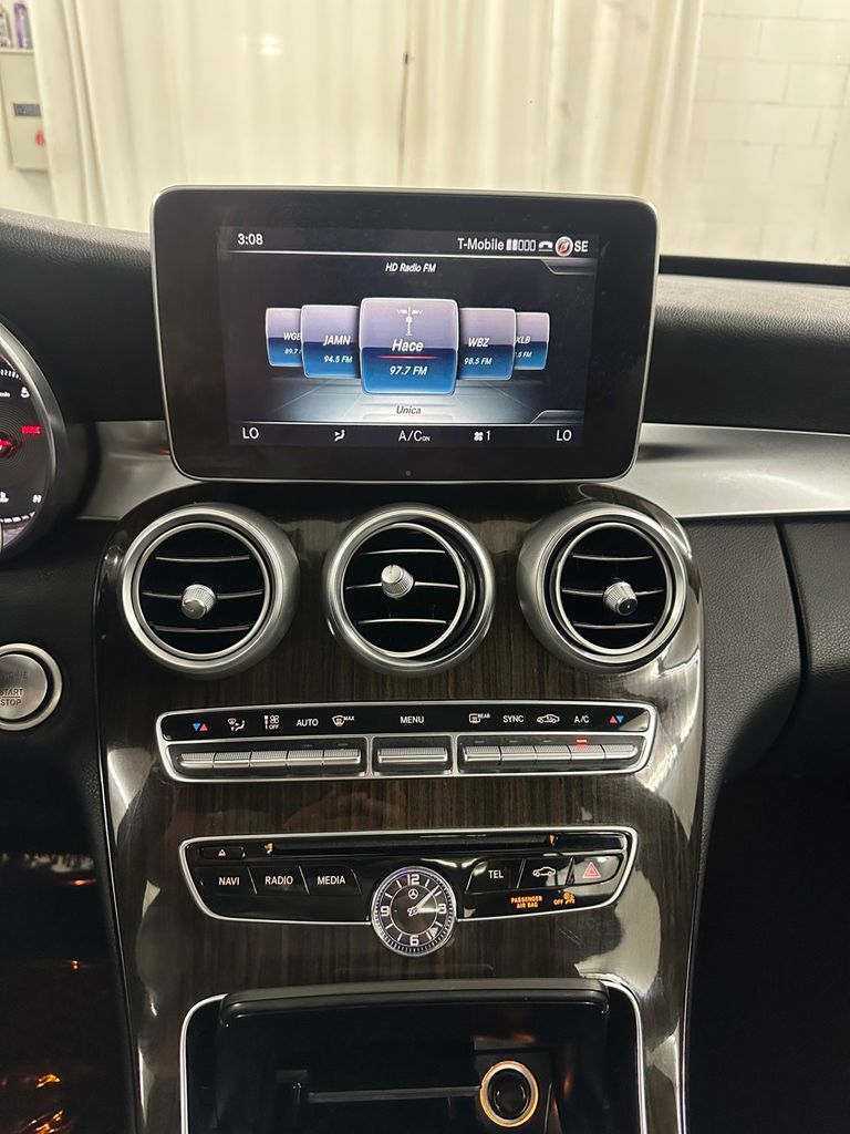 used 2018 Mercedes-Benz C-Class car, priced at $16,985