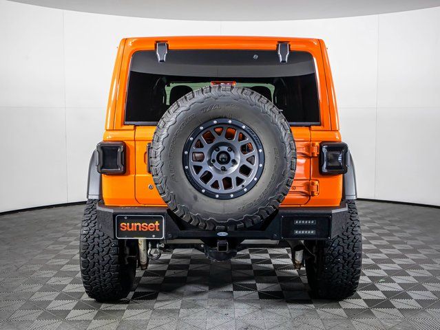 Used 2019 Orange Jeep Unlimited Rubicon image 7