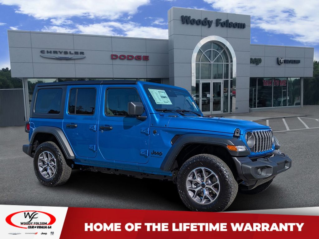 Blue Pearl 2026 Jeep Wrangler SUV / Crossover Four-Wheel Drive 8-Speed Automatic