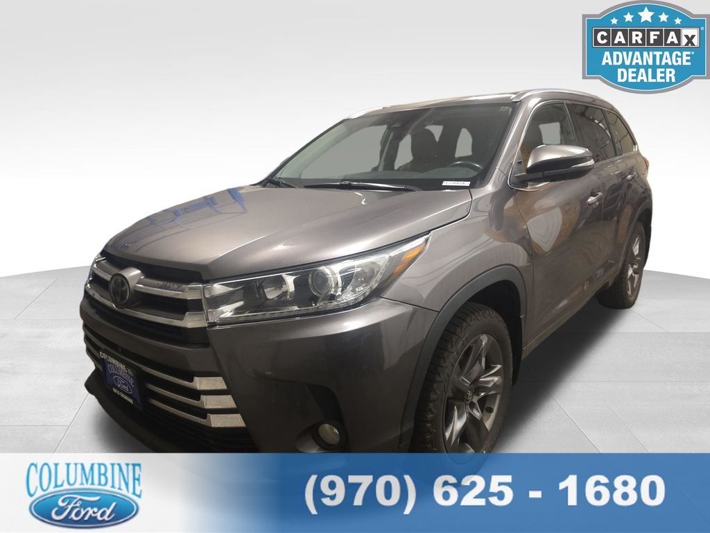 Predawn Gray Mica 2018 Toyota Highlander Limited Platinum AWD SUV / Crossover All-Wheel Drive 8-Speed Automatic