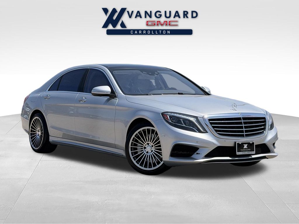 Diamond Silver Metallic 2017 Mercedes-Benz S-Class Sedan All-Wheel Drive 9-Speed Automatic