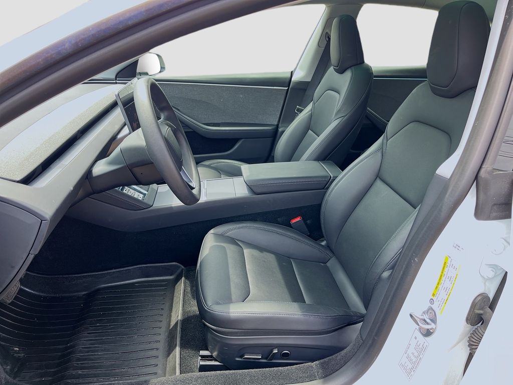 2025 Tesla Model 3 Long Range White at Classic Chevrolet Galveston