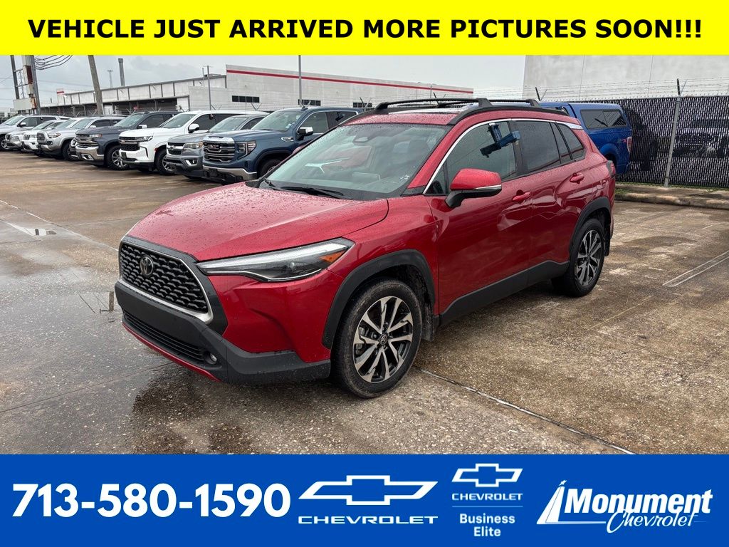 2024 Toyota Corolla Cross XLE Red at Gullo Toyota