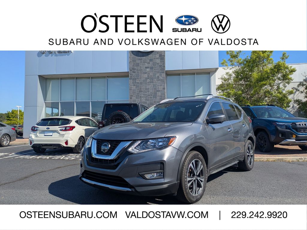 Gray (Gun Metallic) 2019 Nissan Rogue SV FWD SUV / Crossover Front-Wheel Drive Continuously Variable Transmission