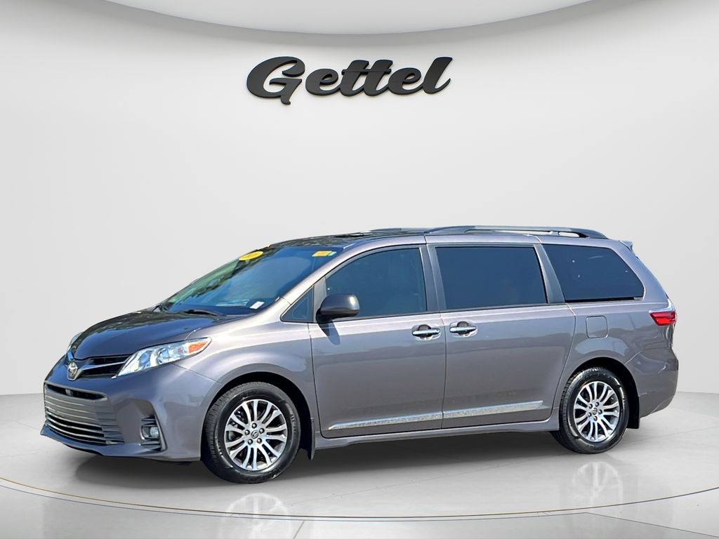Predawn Gray Mica 2020 Toyota Sienna Minivan Front-Wheel Drive 8-Speed Automatic