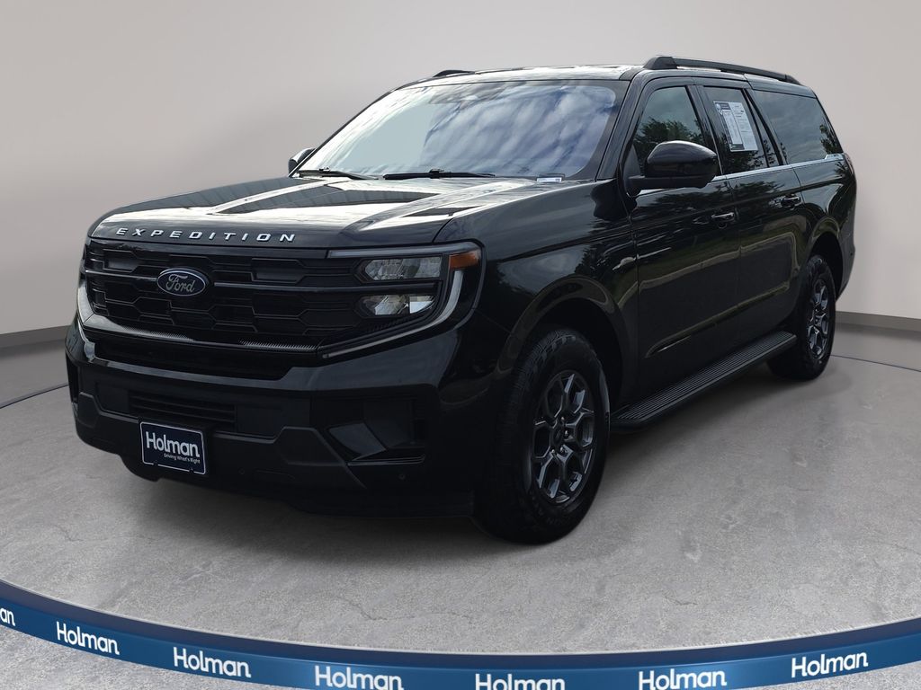 Agate Black Metallic 2025 Ford Expedition SUV / Crossover Four-Wheel Drive Automatic