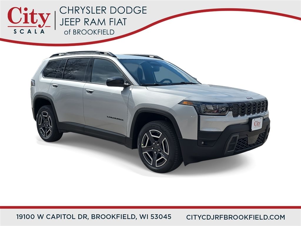 Silver Zynith Clearcoat 2026 Jeep Cherokee Laredo 4WD SUV / Crossover Four-Wheel Drive Continuously Variable Transmission