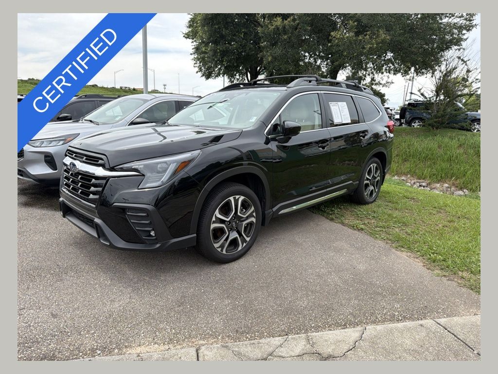 Crystal Black Silica 2025 Subaru Ascent Limited 7-Passenger AWD SUV / Crossover All-Wheel Drive Continuously Variable Transmission