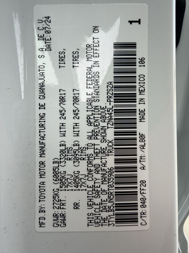 Used 2024 Toyota Tacoma Truck
