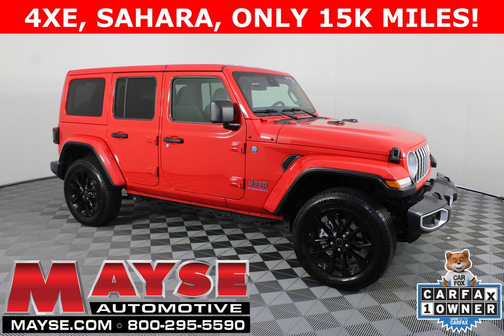  2025 Jeep Wrangler 4xe Sahara 4WD   
