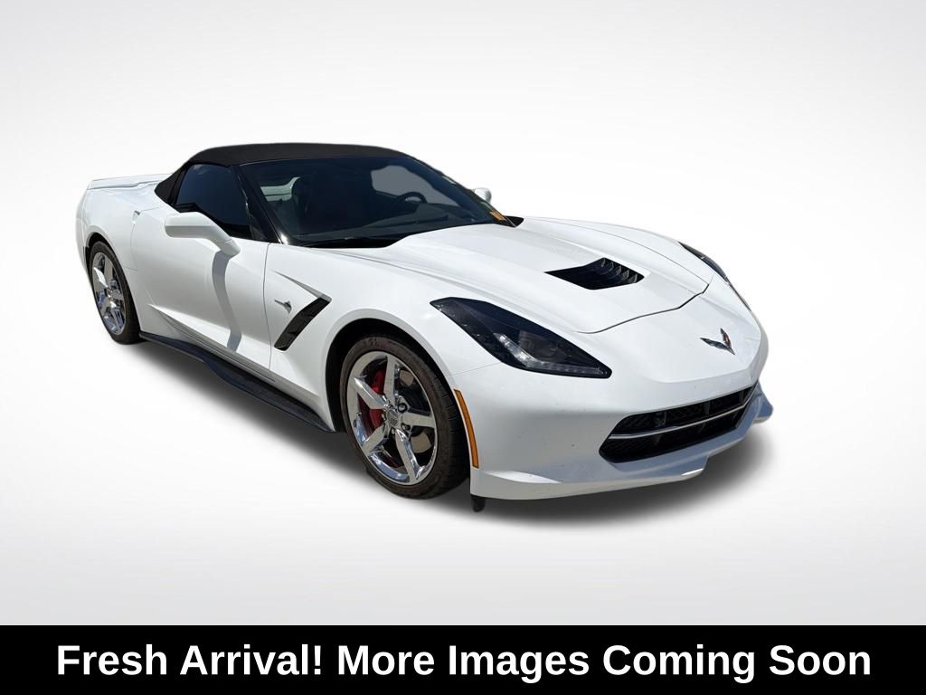 Arctic White 2016 Chevrolet Corvette Convertible Rear-Wheel Drive 8-Speed Automatic