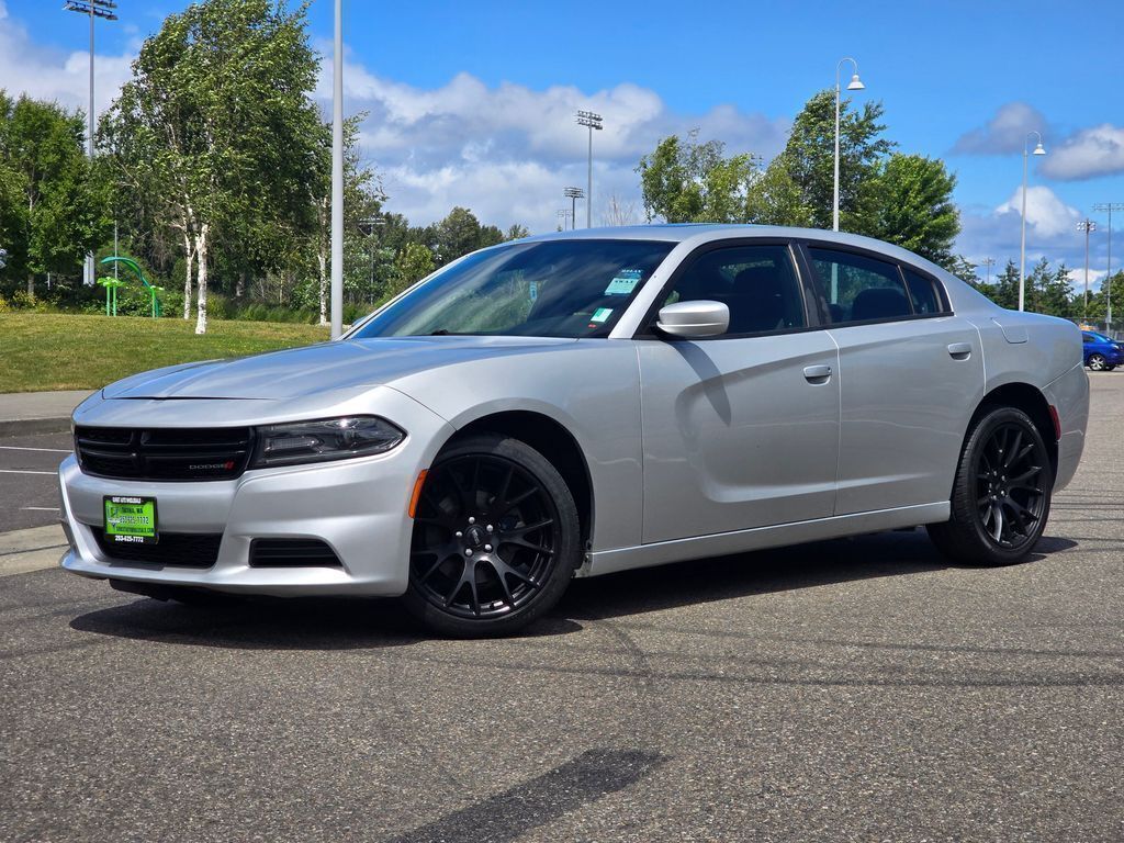Triple Nickel Clearcoat 2019 Dodge Charger Sedan Rear-Wheel Drive 8-Speed Automatic