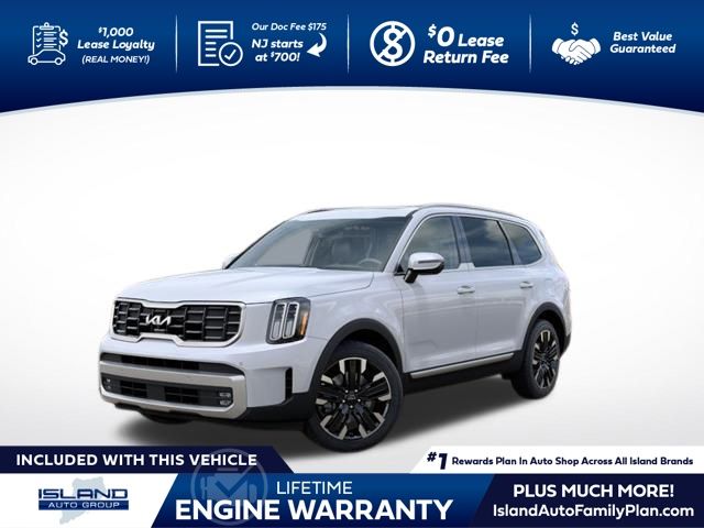Glacial White Pearl 2024 Kia Telluride SUV / Crossover All-Wheel Drive 8-Speed Automatic