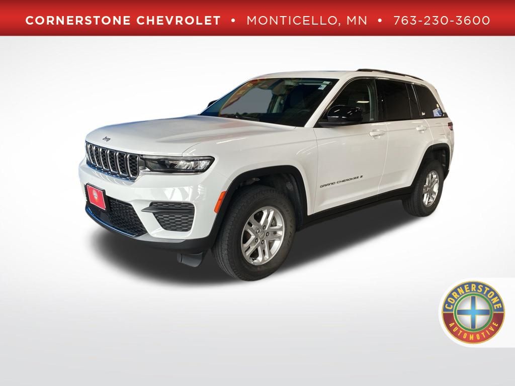 Bright White Clearcoat 2023 Jeep Grand Cherokee SUV / Crossover Four-Wheel Drive 8-Speed Automatic