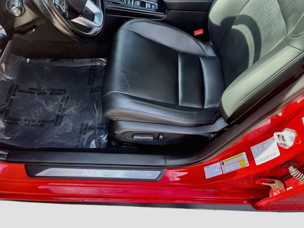 2022 Honda Civic Sport Touring Red at Don McGill Toyota