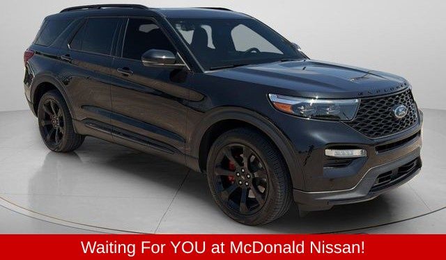 Agate Black Metallic 2024 Ford Explorer SUV / Crossover All-Wheel Drive Automatic