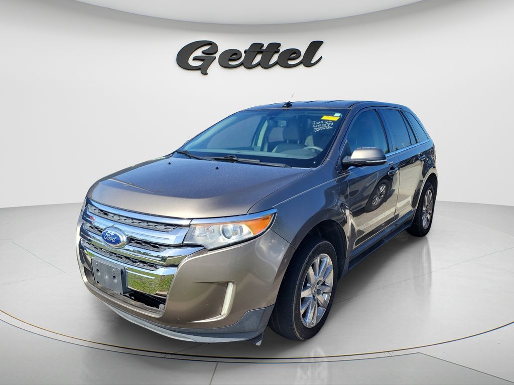Mineral Gray Metallic 2014 Ford Edge Limited SUV / Crossover Front-Wheel Drive 6-Speed Automatic