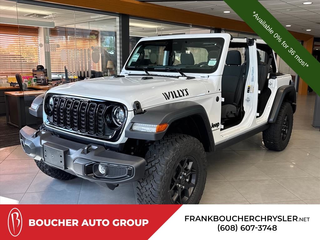 Bright White Clearcoat 2026 Jeep Wrangler SUV / Crossover Four-Wheel Drive 8-Speed Automatic