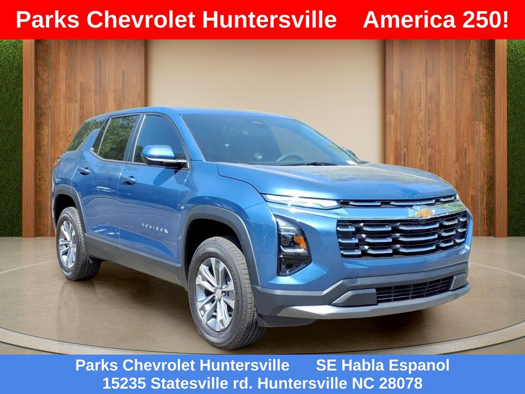 Lakeshore Blue Metallic 2026 Chevrolet Equinox SUV / Crossover Front-Wheel Drive Continuously Variable Transmission