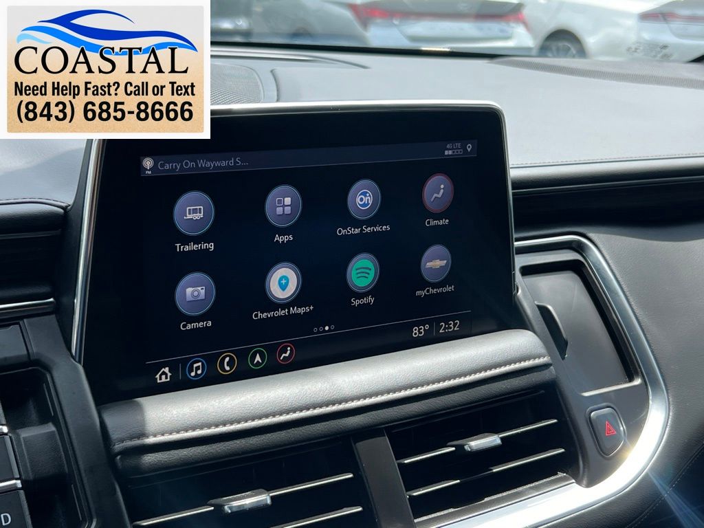 2021 Chevrolet Tahoe High Country White at Mazda of Columbia