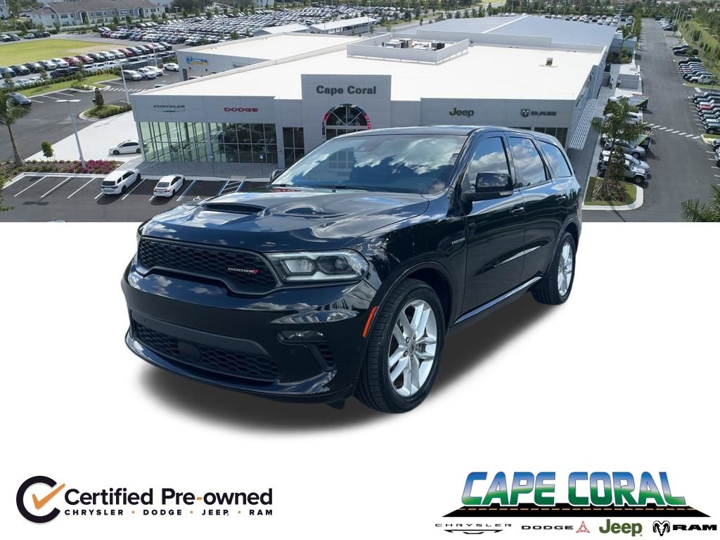 DB Black Clearcoat 2022 Dodge Durango SUV / Crossover Rear-Wheel Drive 8-Speed Automatic