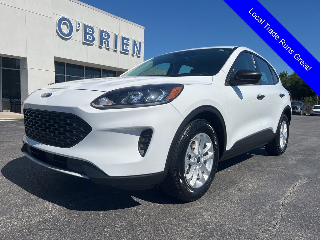 Oxford White 2021 Ford Escape SUV / Crossover Front-Wheel Drive 8-Speed Automatic