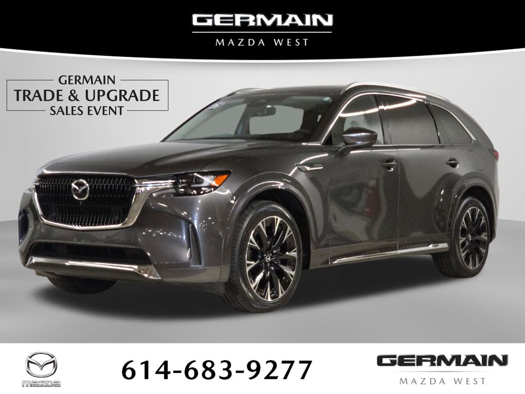 Machine Gray Metallic 2025 Mazda CX-90 3.3 Turbo S Premium Plus AWD SUV / Crossover All-Wheel Drive 8-Speed Automatic